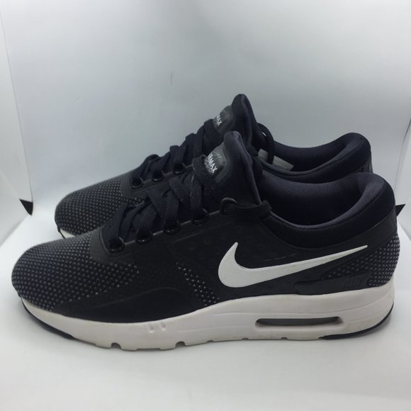 Nike Air Max Zero Essential Running Sneakers Black Nylon Men's Size US 10.5 - Picture 2 of 13